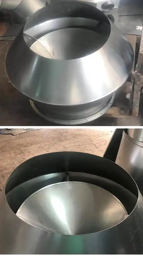 佛山厂家直供不锈钢镀锌防雨帽耐腐蚀通风管道接口防雨帽厂家