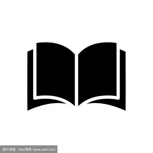 书图标平面矢量模板设计流行