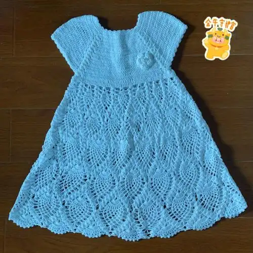 宝宝菠萝背心裙