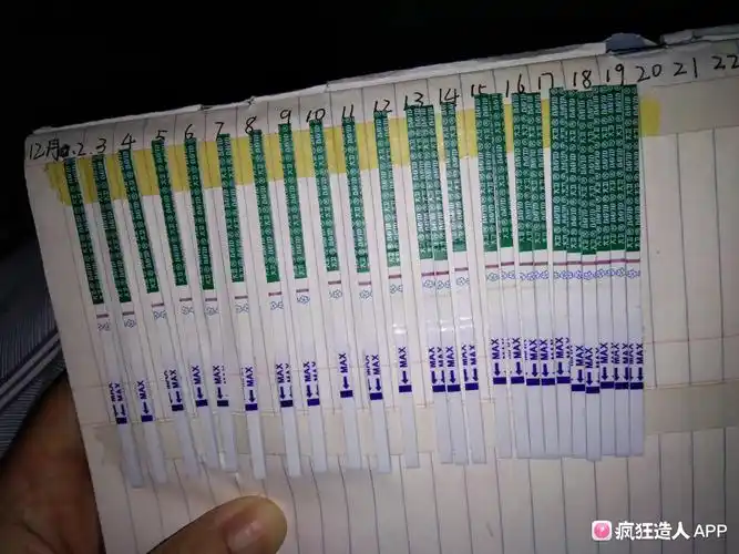 生化妊娠的试纸变化?