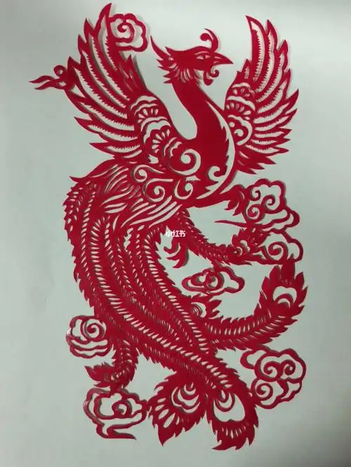 凤凰剪纸