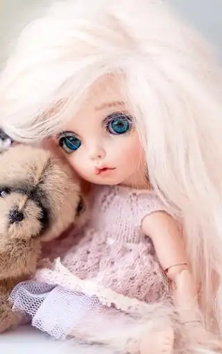 娇小可爱美女娃娃图片壁纸2