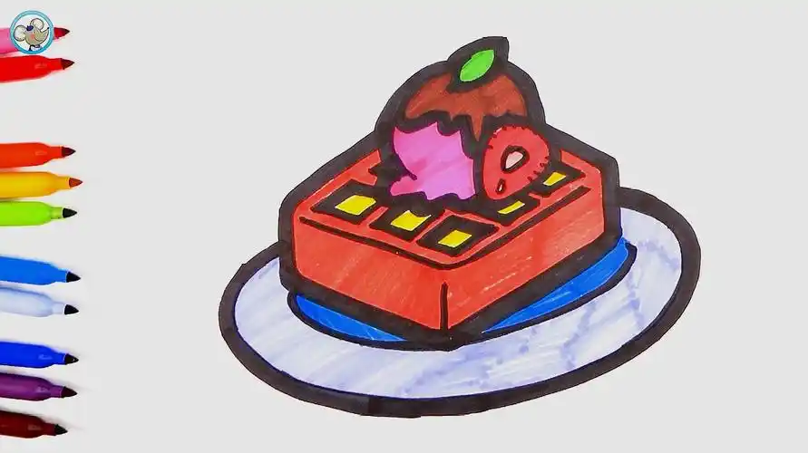 零食简笔画怎么画?