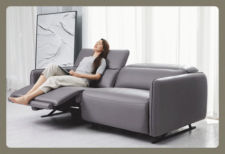 小米有品电动功能沙发意大利ciar电机90160度可调节零靠墙设计更省