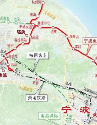 乤!大慈溪离有城际列车已经不远啦