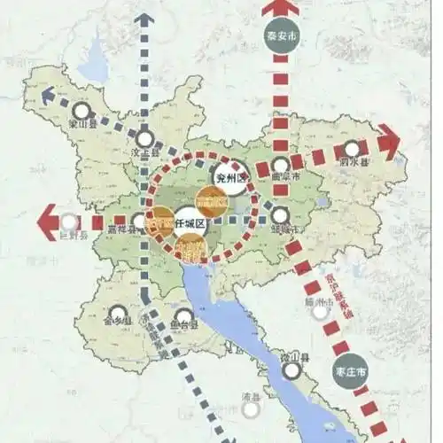 济宁城市最新规划发展蓝图!未来新的发展方向是.