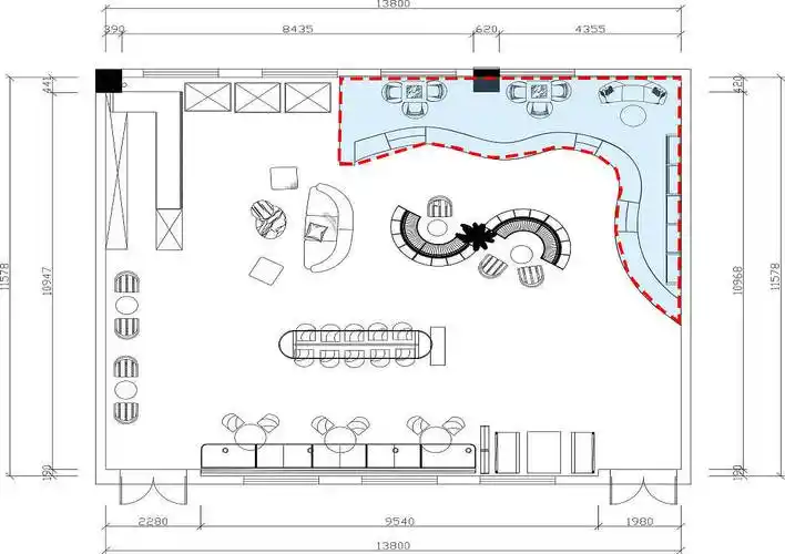 阅览室书吧设计