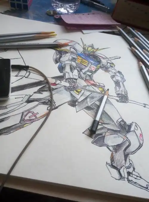 彩铅巴巴托斯高达