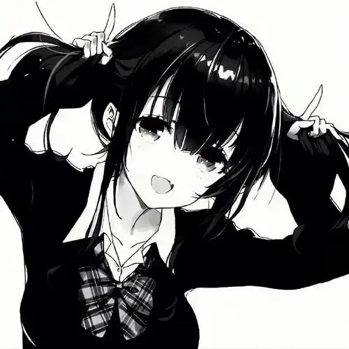 黑色动漫头像##二次元新鲜事