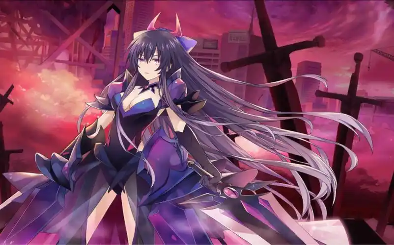 夜刀神十香万圣节高级看板