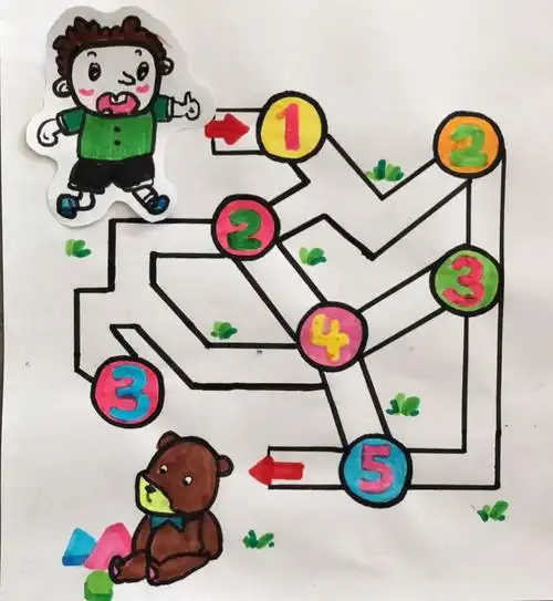 防疫情 抗病毒——智力游戏:走迷宫