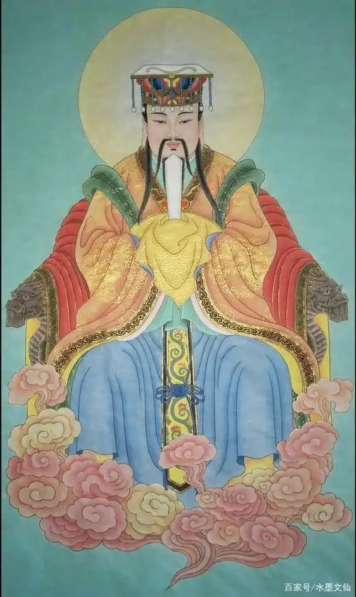 姜子牙永驻泰山修仙"东岳大帝","泰山圣母"和"石敢当"长伴