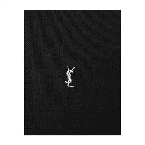 yves saint laurent/圣罗兰 男士t恤 纯棉字母logo男士翻领短袖polo衫