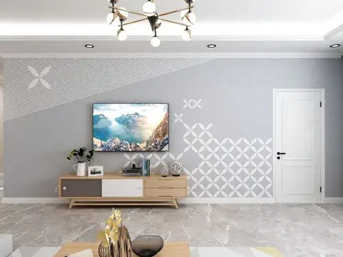 硅藻泥_硅藻泥加盟_绿世界硅藻泥电视背景墙