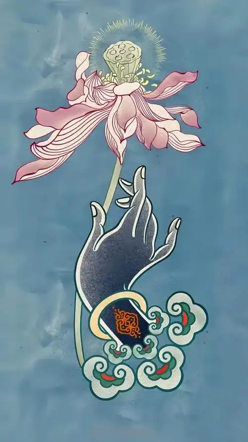 佛手美图,佛的手势变化万千