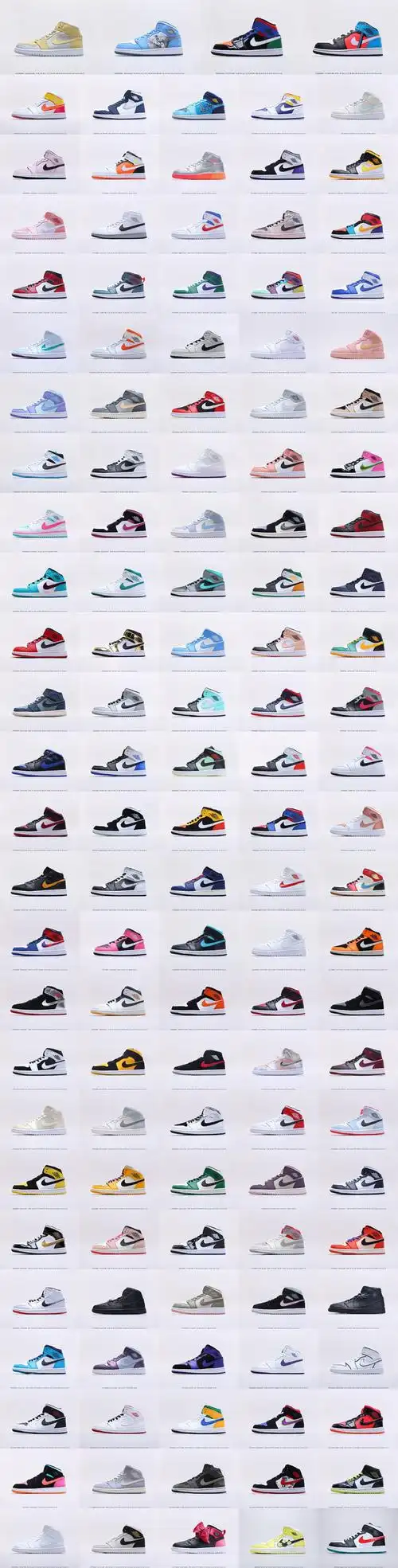 世界上最全配色的aj鞋子,不知道选哪个快看过来