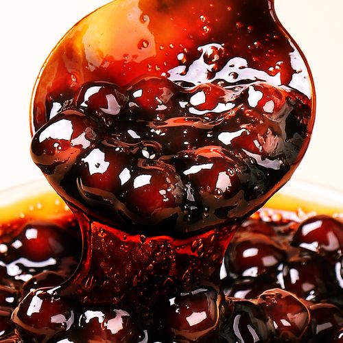 老红糖珍珠浓缩商用网红煲珠配料波霸黑糖珍珠奶茶店专用原料850g