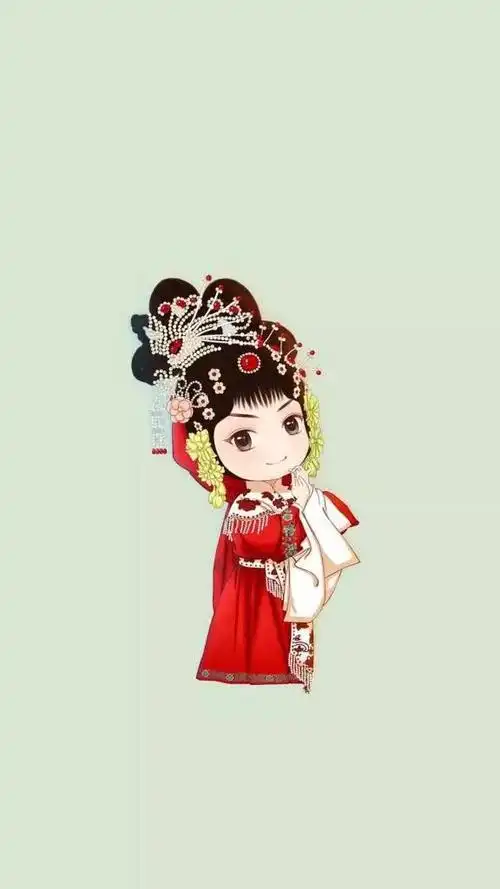 太好了生旦净末丑京剧漫画壁纸赶紧存下来