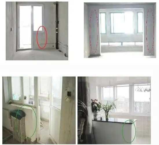 想把阳台与卧室打通,中间窗户底下的配重墙可不可以拆除