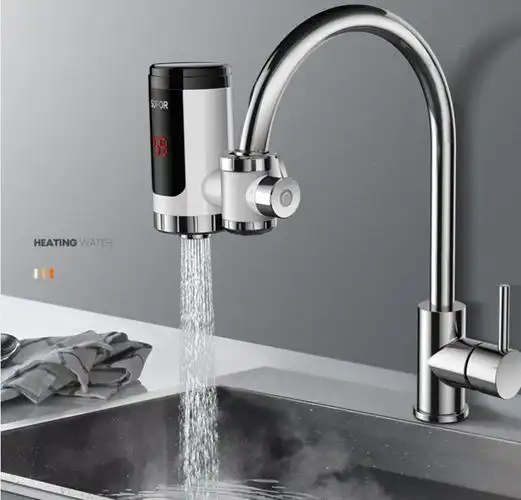 苏泊尔电热水龙头即热式免安装速热厨房卫生间水龙头热水器家用