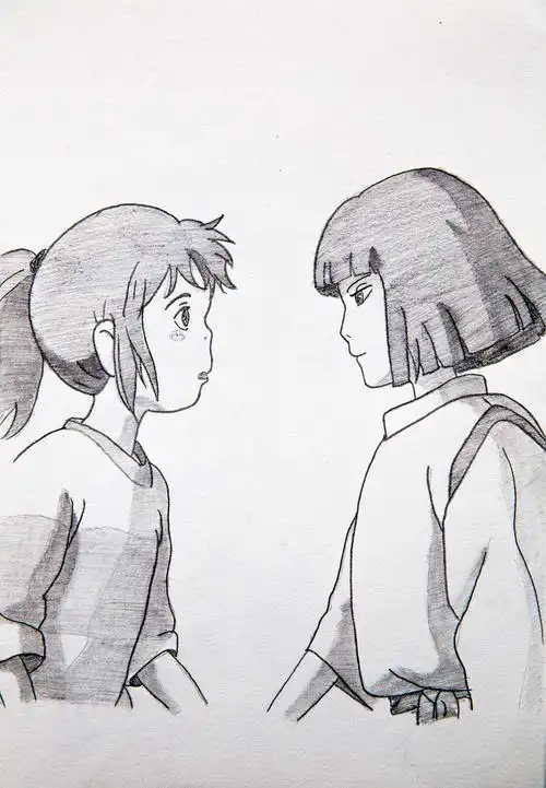 《千与千寻》手绘