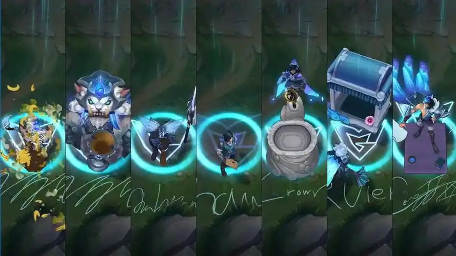 英雄联盟ssg战队s7冠军皮肤展示视频最后还有海克斯波比