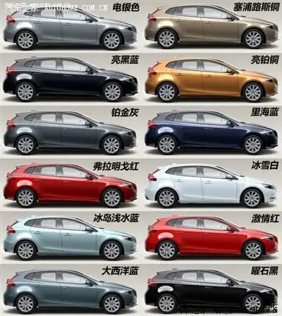 新车将提供12种颜色选择. 我喜欢塞浦路斯铜