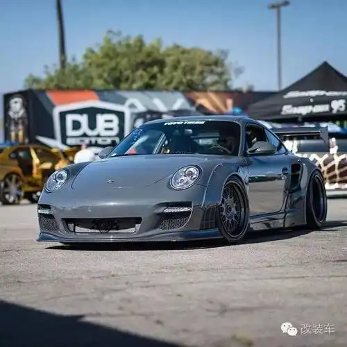 蓝色控的最爱保时捷911宽体改装案例