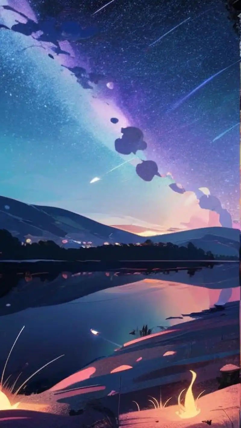 78唯美星空壁纸,梦幻般的视觉盛宴90