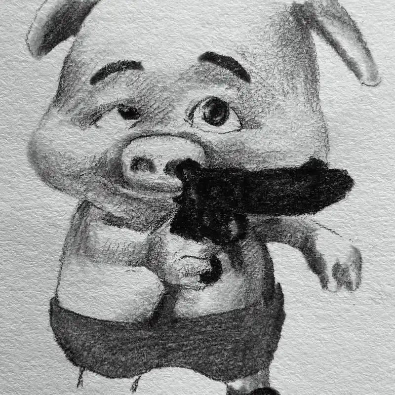 紧跟时事.#日常瞎画 #乱涂乱画系列 #猪猪侠gg爆 - 抖音