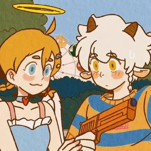 万圣街超话    遇上了一个好大哥  #万圣街#尼尼和莉莉#国漫点评团