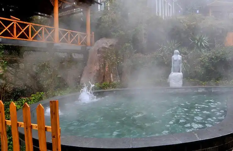 黄山四绝之温泉