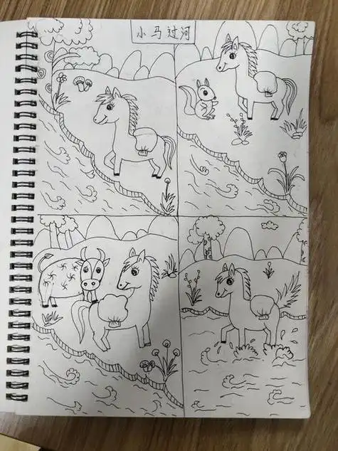 幼儿创编故事简笔画