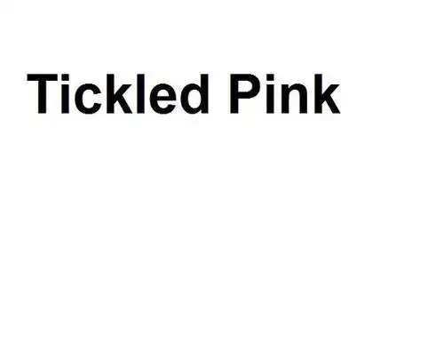 tickled pink