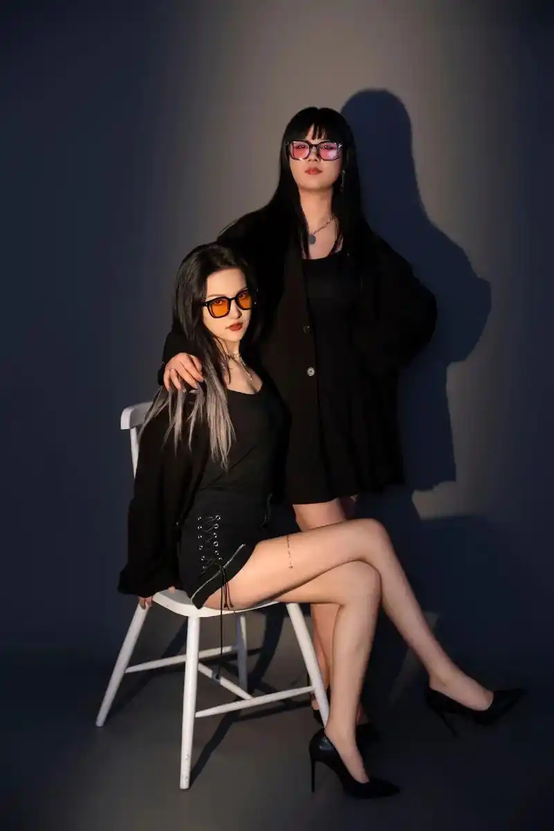 个人写真 #又美又飒 #做个酷女孩 #真闺蜜 #姊妹花