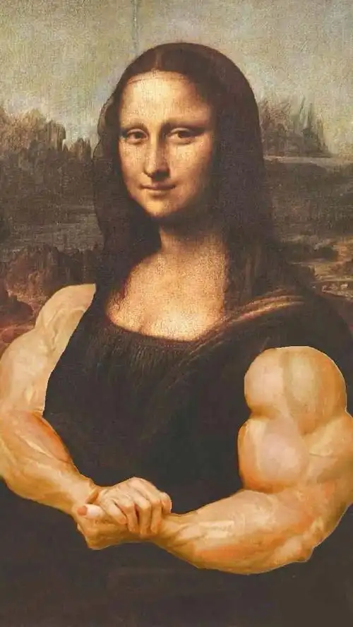 10幅画恶搞名画蒙娜丽莎第9幅卖出492万各个都是人才