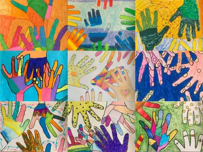 手的联想1课堂作业呈现