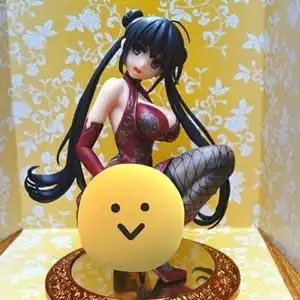 祖国优质版 深崎暮人 冬月茉莉 红白黑莲 旗袍 蹲姿 手办