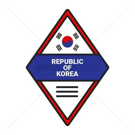 国旗: republic of korea