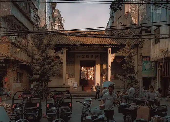 拥挤也有秩序广州城中村系列之石牌村