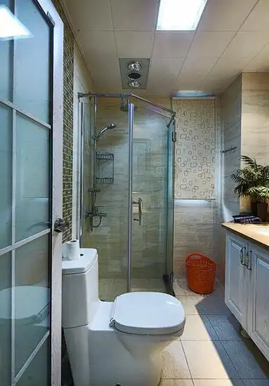 8平米现代简约风格卫生间装修效果图赏析