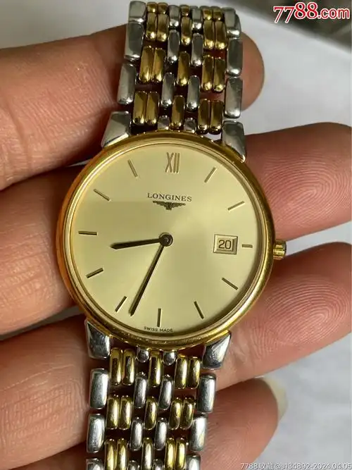 近新品瑞士产浪琴男石英表