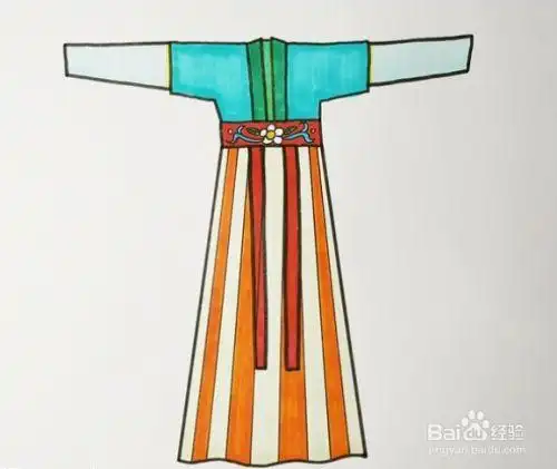 古风裙子怎么画