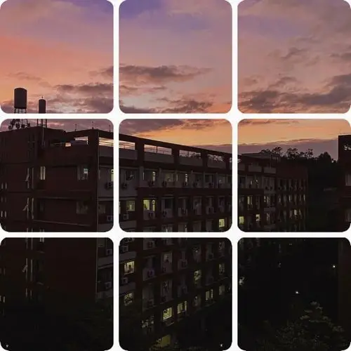 玩转广东理工九宫格拼图!