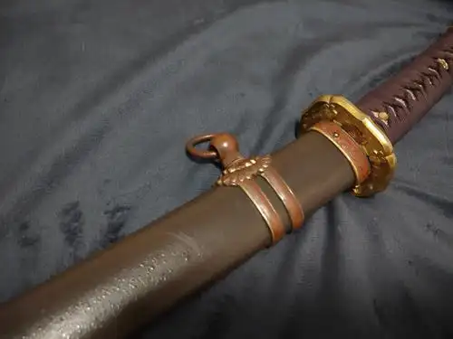 二战日军98式军刀冢本正和本段