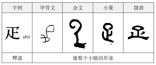 在草书中,止,足,疋这几个字的草书符号经常可以互换.