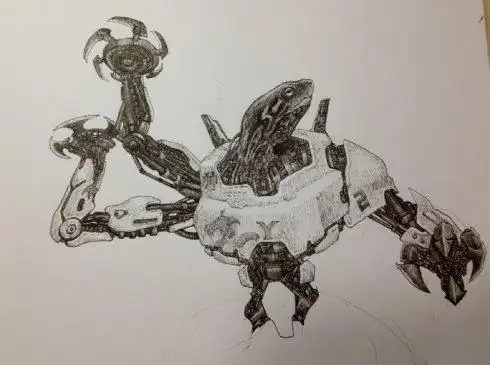 暴风赤红简笔画怎么画