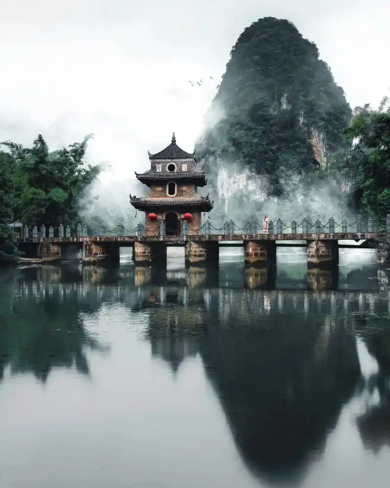 广西百色这里的风景特别漂亮