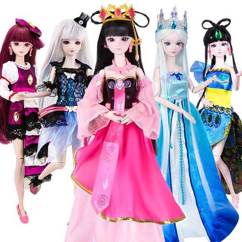 叶罗丽娃娃29cm正品套装全套夜萝莉精灵梦仙子冰公主儿童女孩玩具