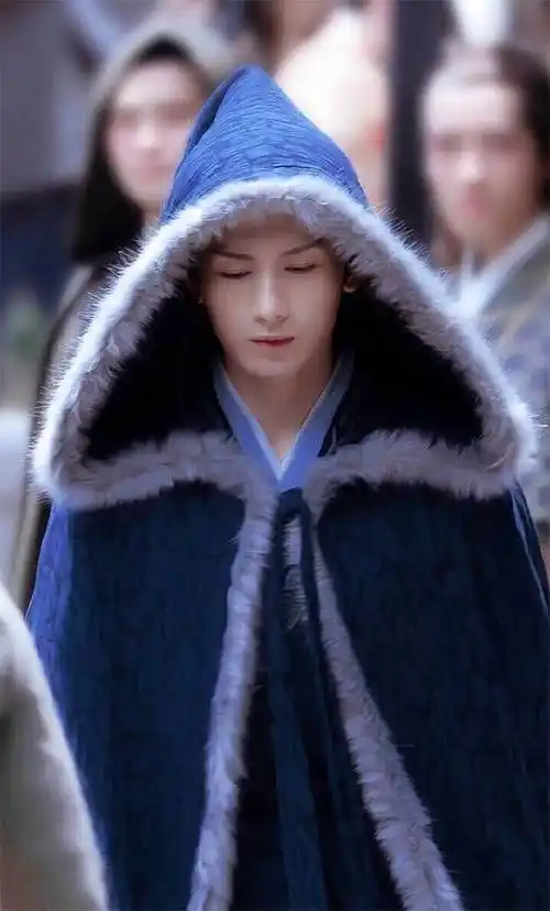 图片来源:微博古装剧穿披风的古装男神6:肖战饰演《狼殿下》疾冲